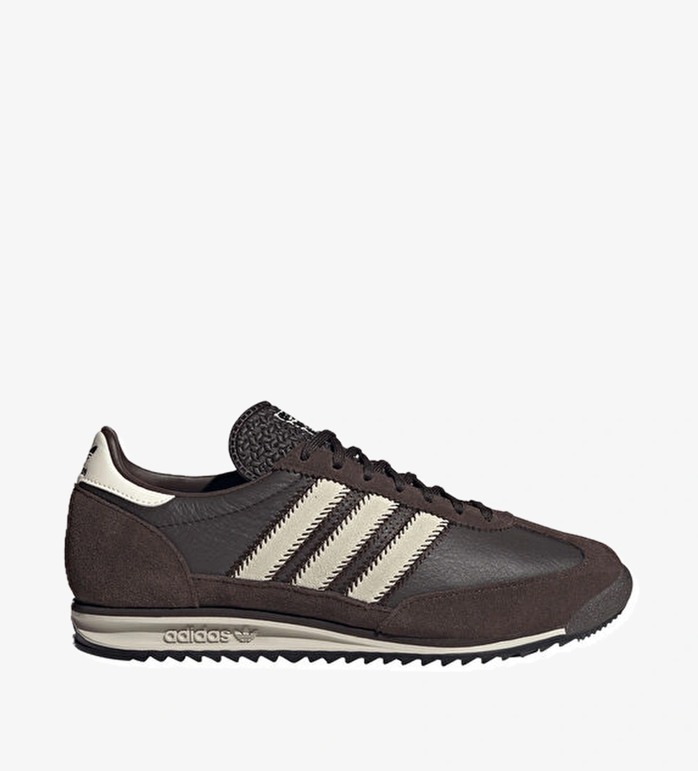 Adidas SL 72 OG Kahverengi Erkek Deri Sneaker model görseli