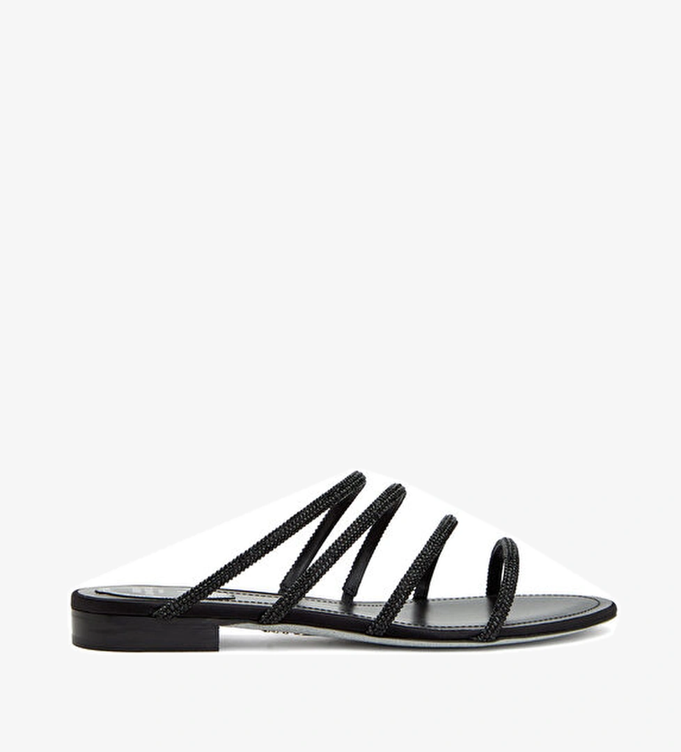 Rene Caovilla Siyah Kadın Terlik model görseli