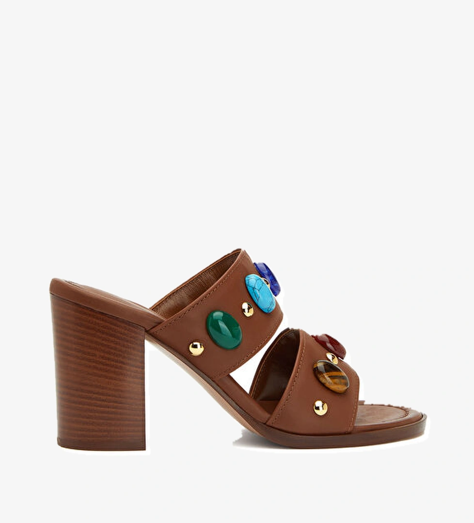 Gianvito Rossi Taba Kadın Deri Terli model görseli