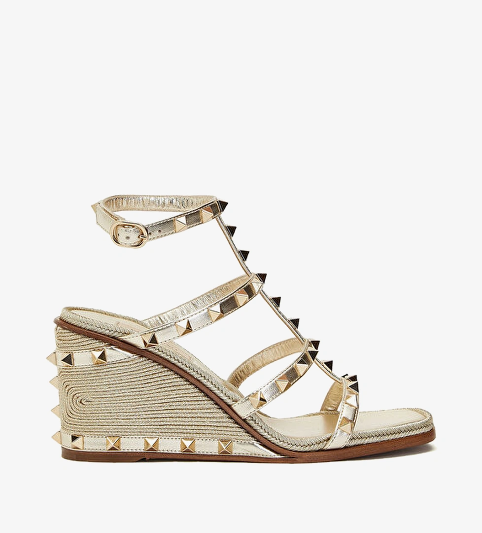 Valentino Garavani Gümüş Valentino Garavani Espadril