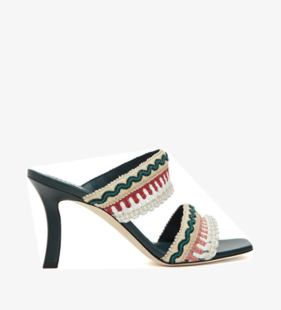 Manolo Blahnik Mabecomu Çok Renkli Kadın Terlik model görseli