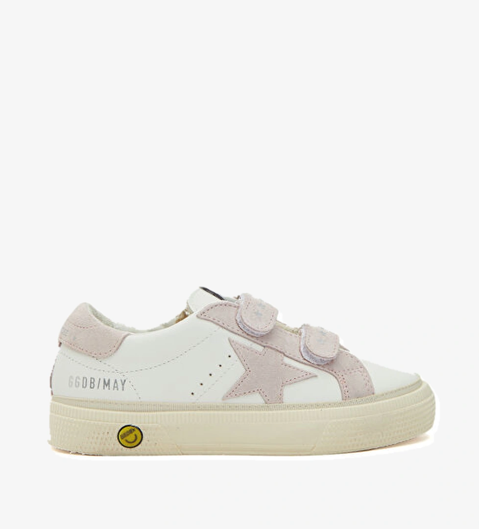 Golden Goose May Çok Renkli Çocuk Deri Sneaker model görseli