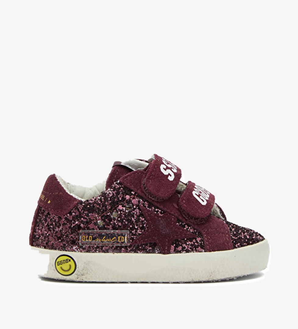 Golden Goose Old School Edt Bordo Çocuk Sneaker model görseli