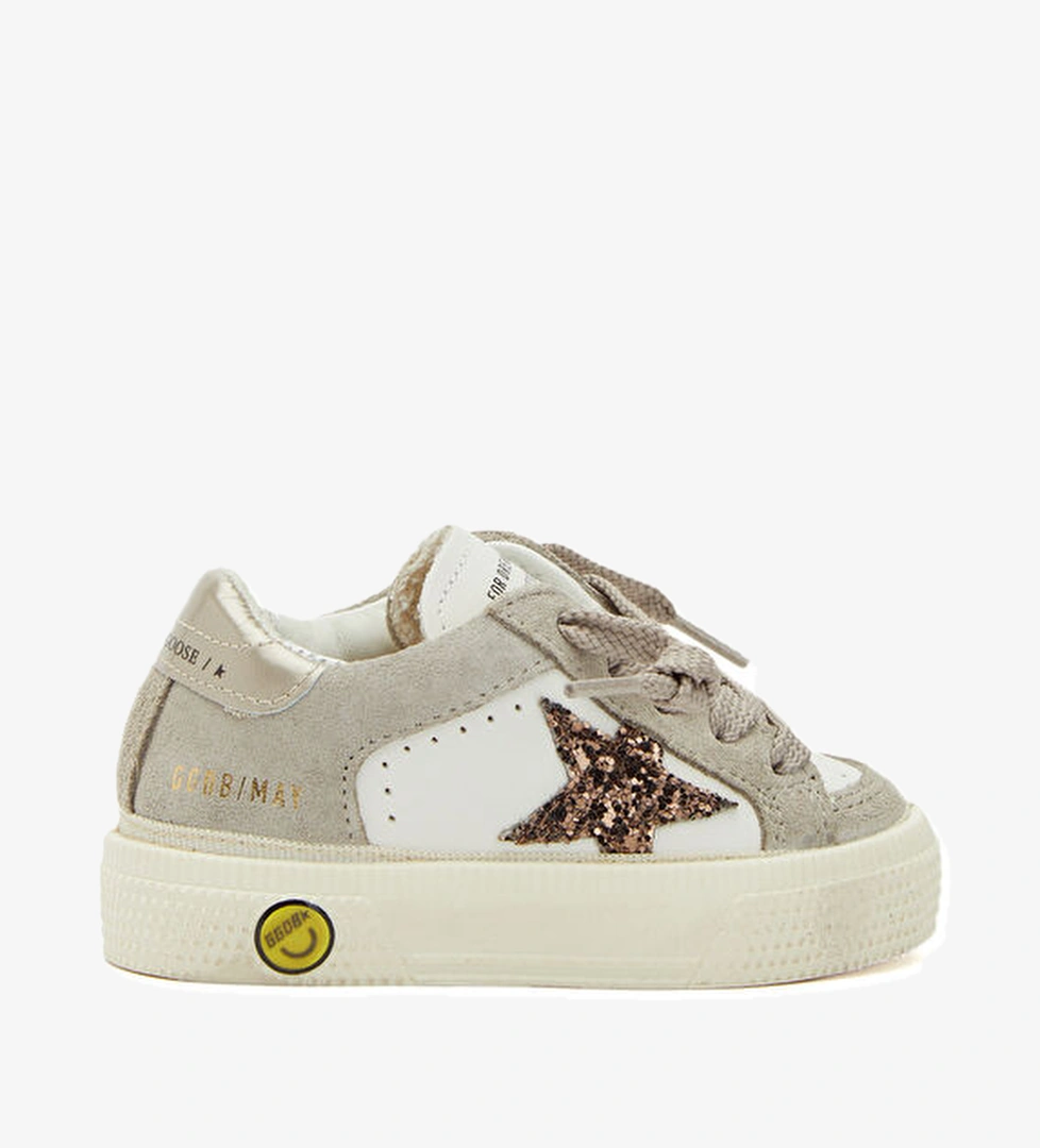Golden Goose May Çok Renkli Çocuk Deri Sneaker model görseli