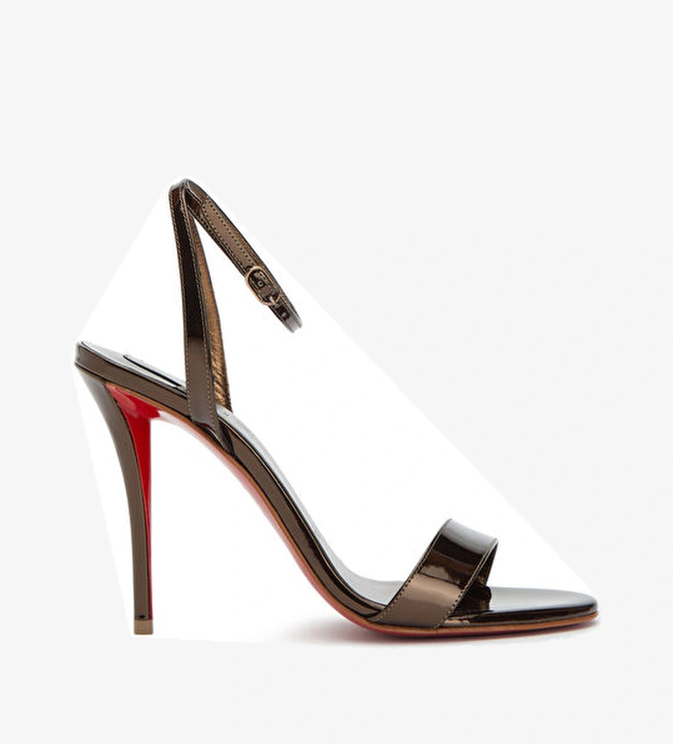 Christian Louboutin Miss Bronz Kadın Deri Sandalet model görseli