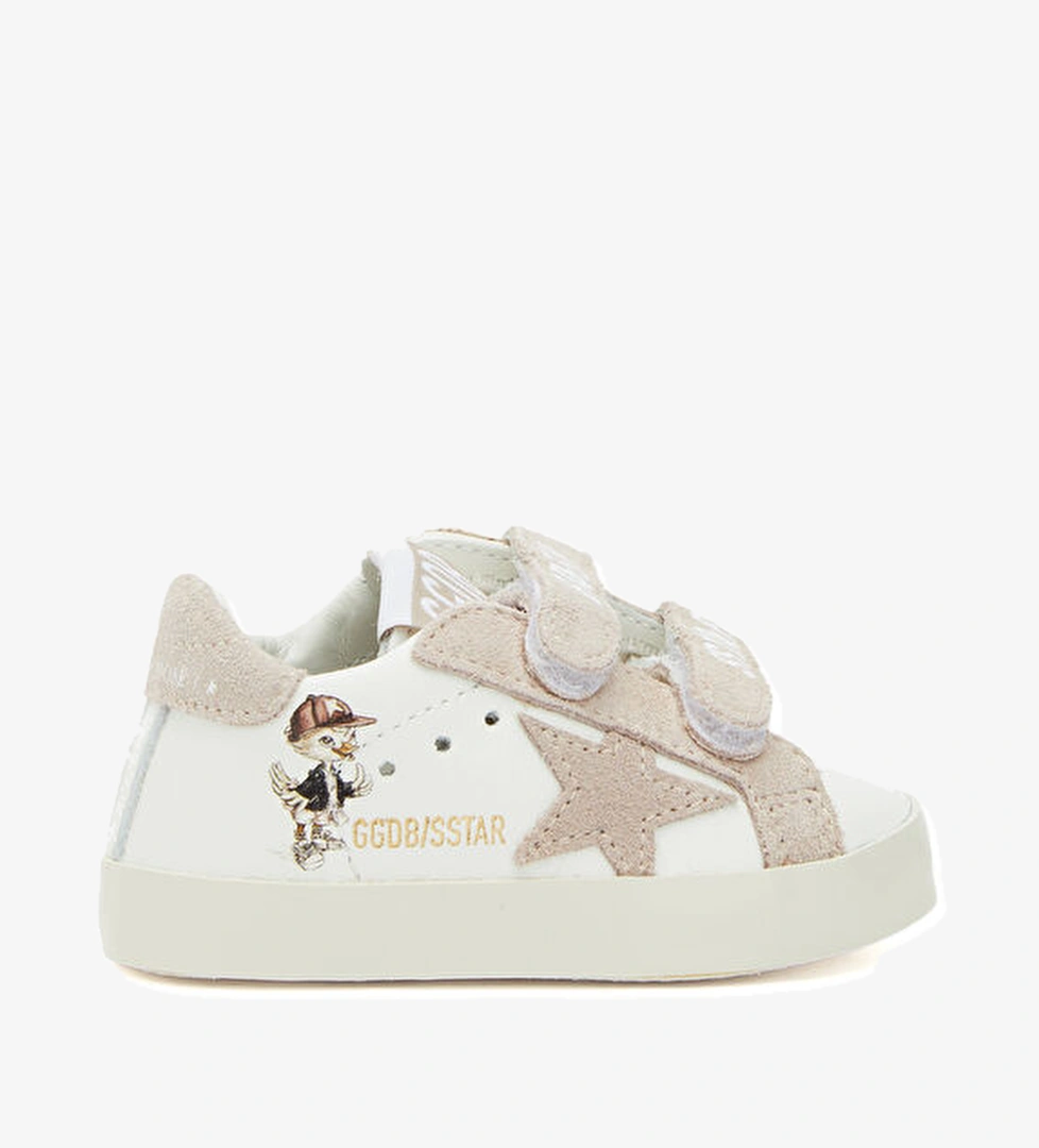 Golden Goose SuperStar Çocuk Deri Sneaker model görseli