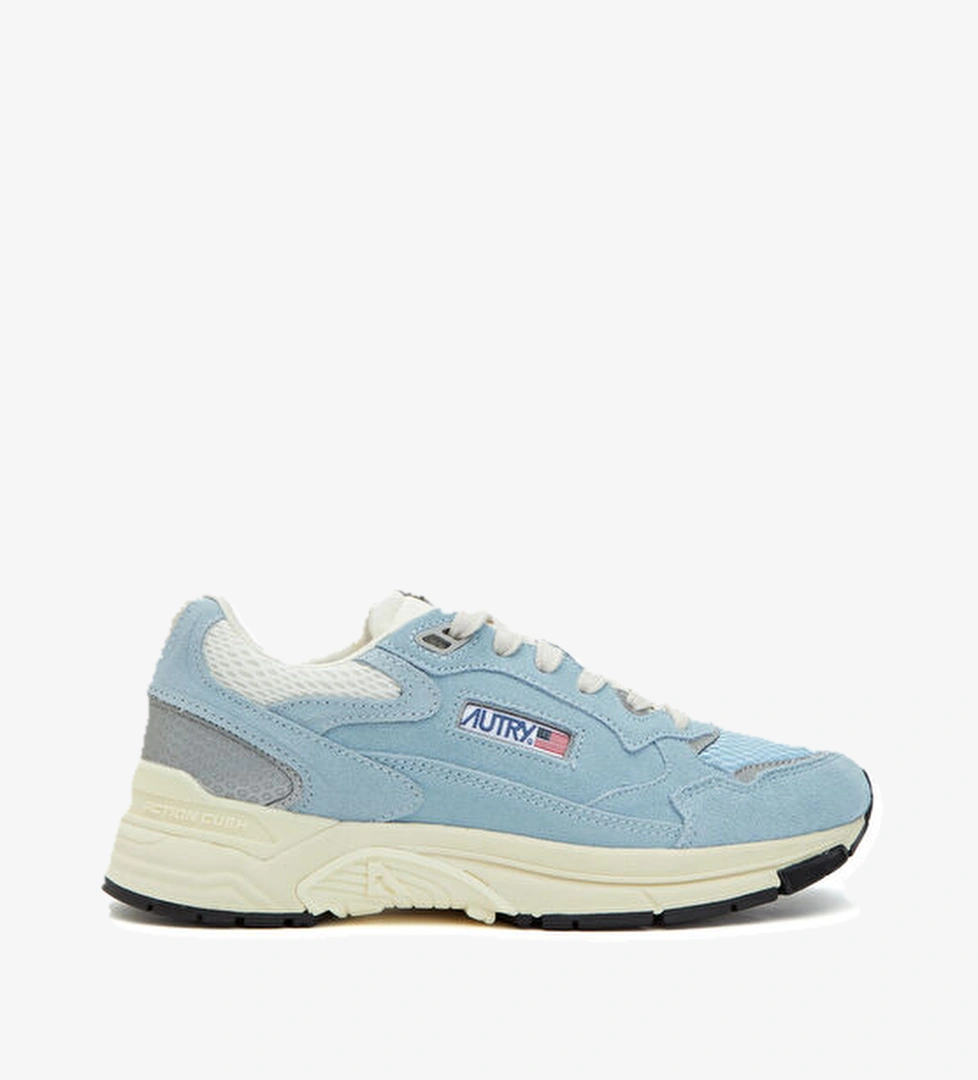 Autry Hyperway Mavi Kadın Süet Sneaker model görseli