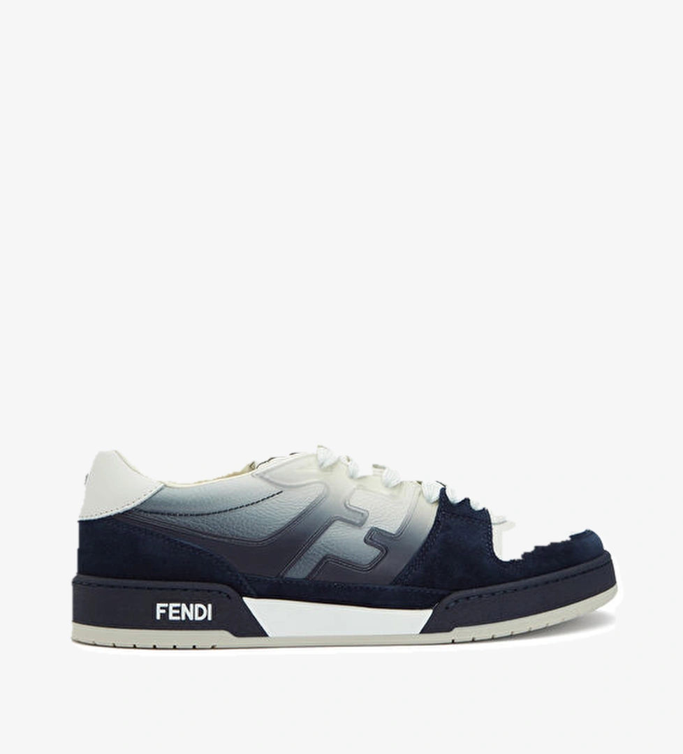 Fendi Match Çok Renkli Degradeli Erkek Deri Sneaker model görseli