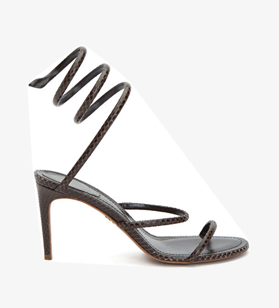 Rene Caovilla Topuklu Sandalet - Görsel 1