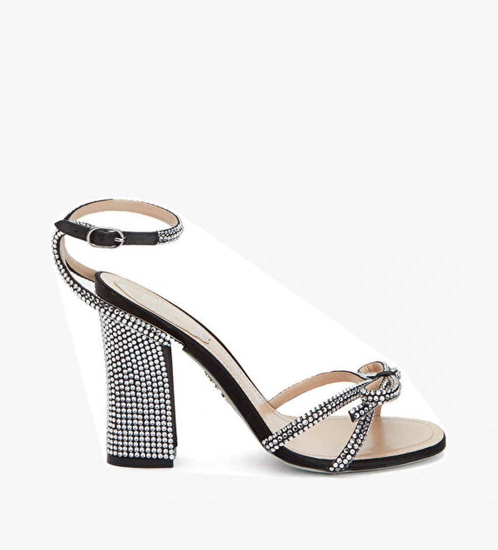 Rene Caovilla Topuklu Sandalet - Görsel 1