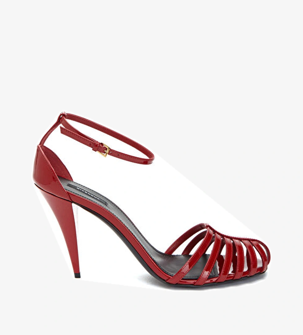 Givenchy Kırmızı Kadın Deri Sandalet model görseli