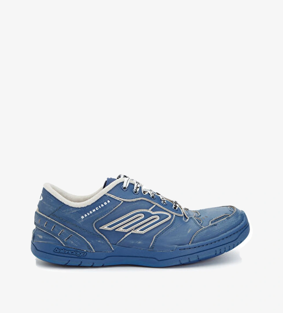 Balenciaga Hamptons Lacivert Erkek Deri Sneaker model görseli