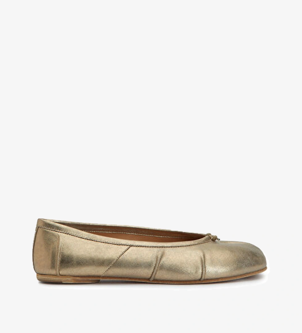 Maison Margiela Maison Margiela Tabi Gold Deri Babet | Beymen Gold - 1. görsel
