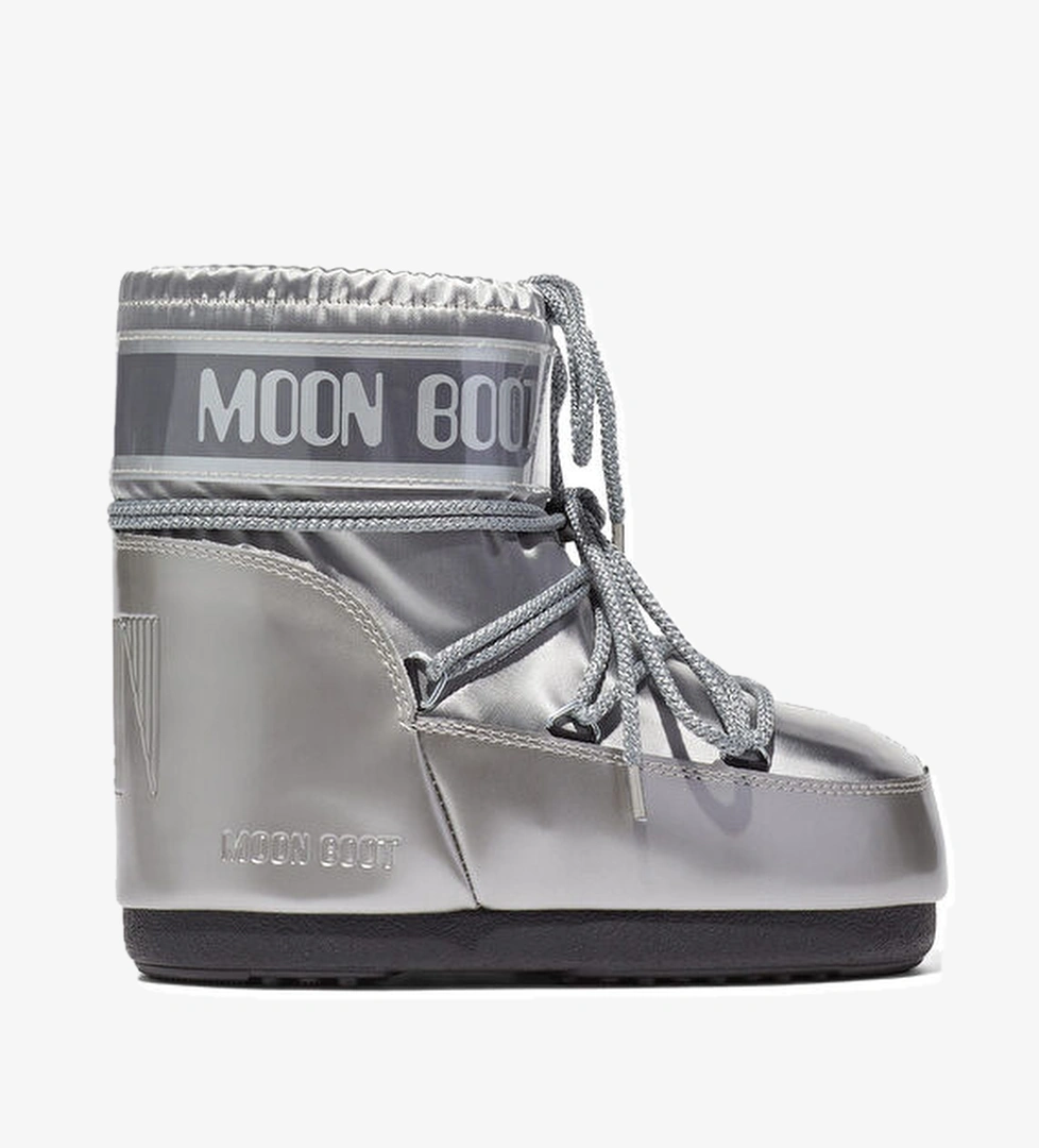 Moon Boot Moon Boot Gümüş Icon Low Glance Silver Kız Çocuk Kar Botu Beymen'de! Gümüş - 1. görsel