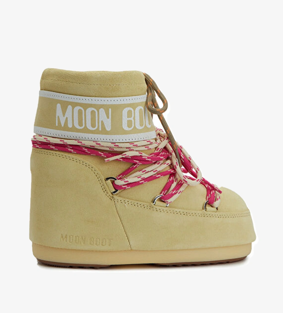 Moon Boot Moon Boot Açık Sarı Icon Sarı Kız Çocuk Süet Kar Botu | Beymen Açık Sarı - 1. görsel