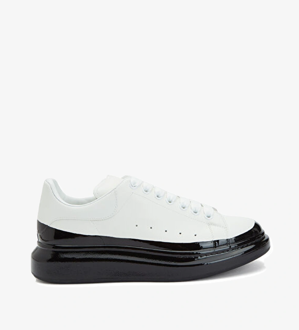 Mcqueen Mcqueen Oversized Siyah Beyaz Erkek Deri Sneaker | Beymen Siyah Beyaz - 1. görsel