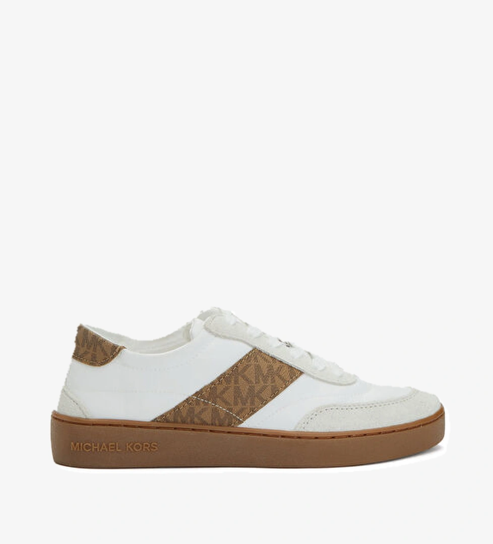 Michael Michael Kors Michael Michael Kors Kaycee Beyaz Taba Kadın Sneaker | Beymen Taba - 1. görsel