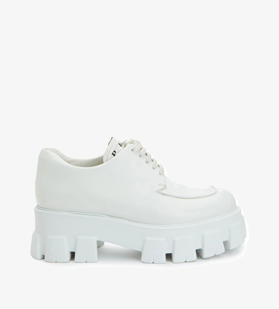 Beymen Reborn Beymen Reborn Beyaz Prada Kadın Loafer | Beymen Beyaz - 1. görsel