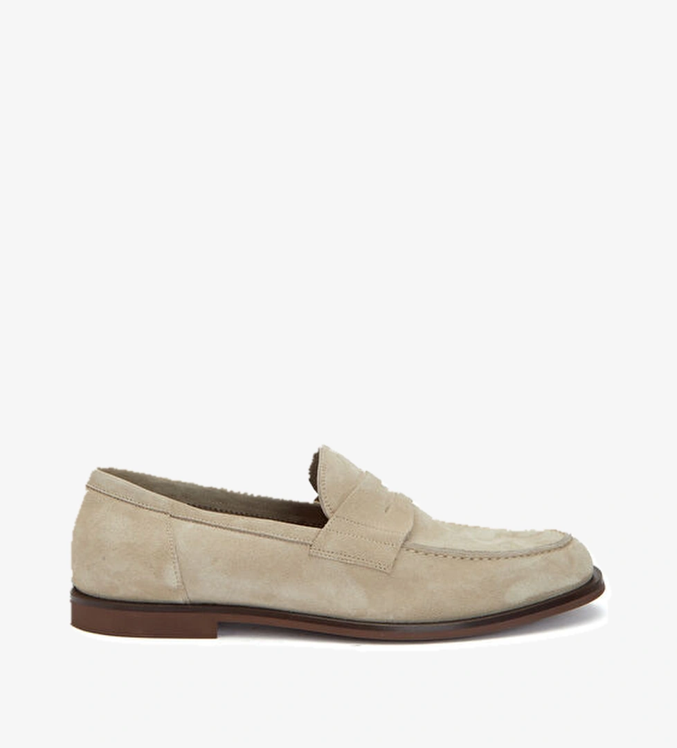 Barrett Bej Erkek Süet Loafer model görseli