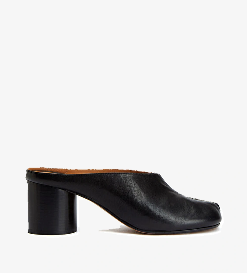 Maison Margiela Maison Margiela Tabi Siyah Kadın Deri Terlik Sandalet & Terlik | Beymen Siyah - 1. görsel