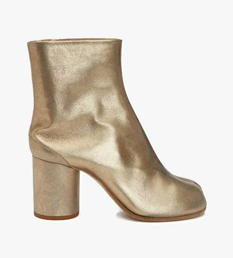 Maison Margiela Tabi Gold Kadın Deri Bot model görseli