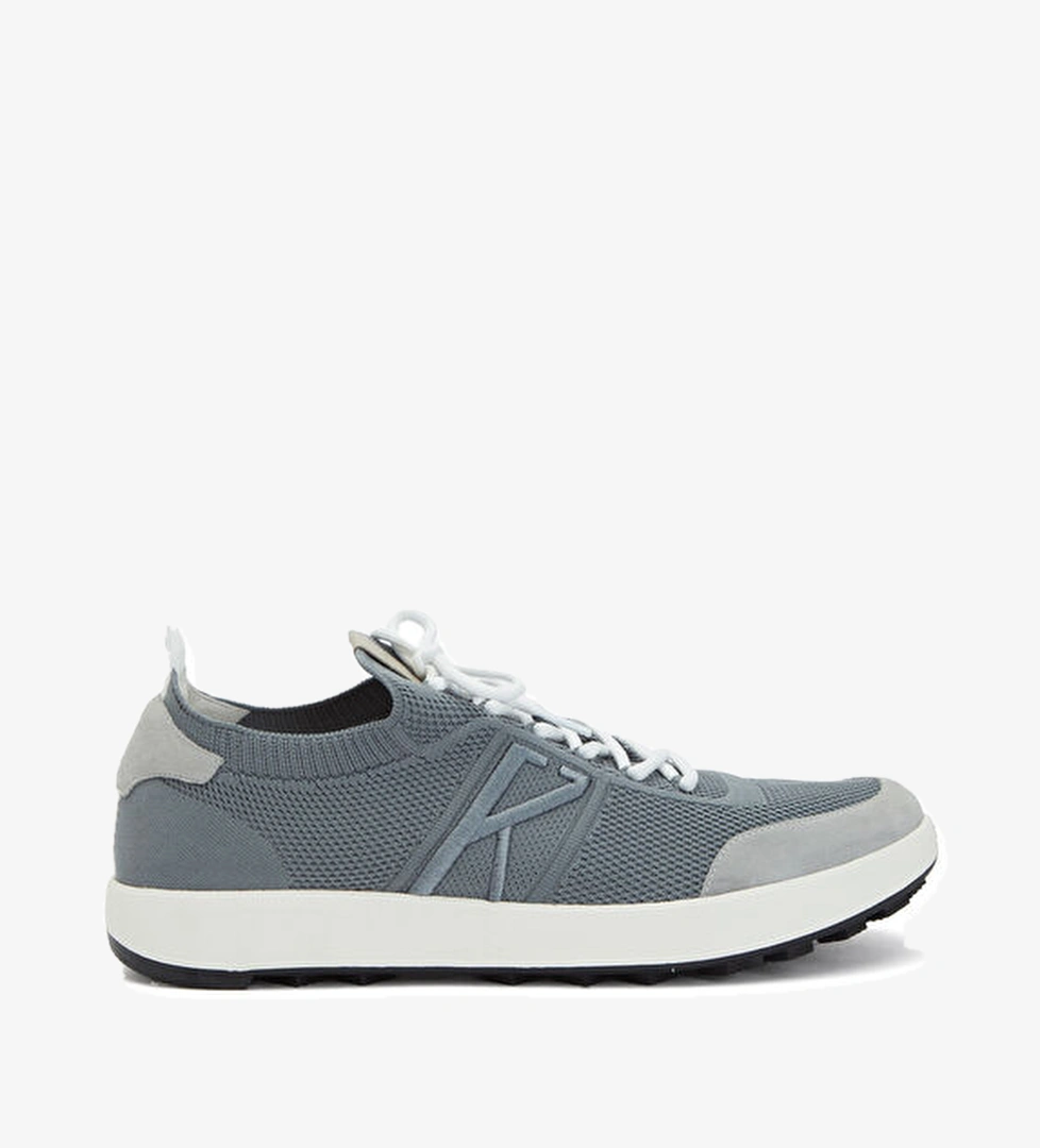 Kiton Kiton Gri File Dokulu Erkek Sneaker | Beymen Gri - 1. görsel