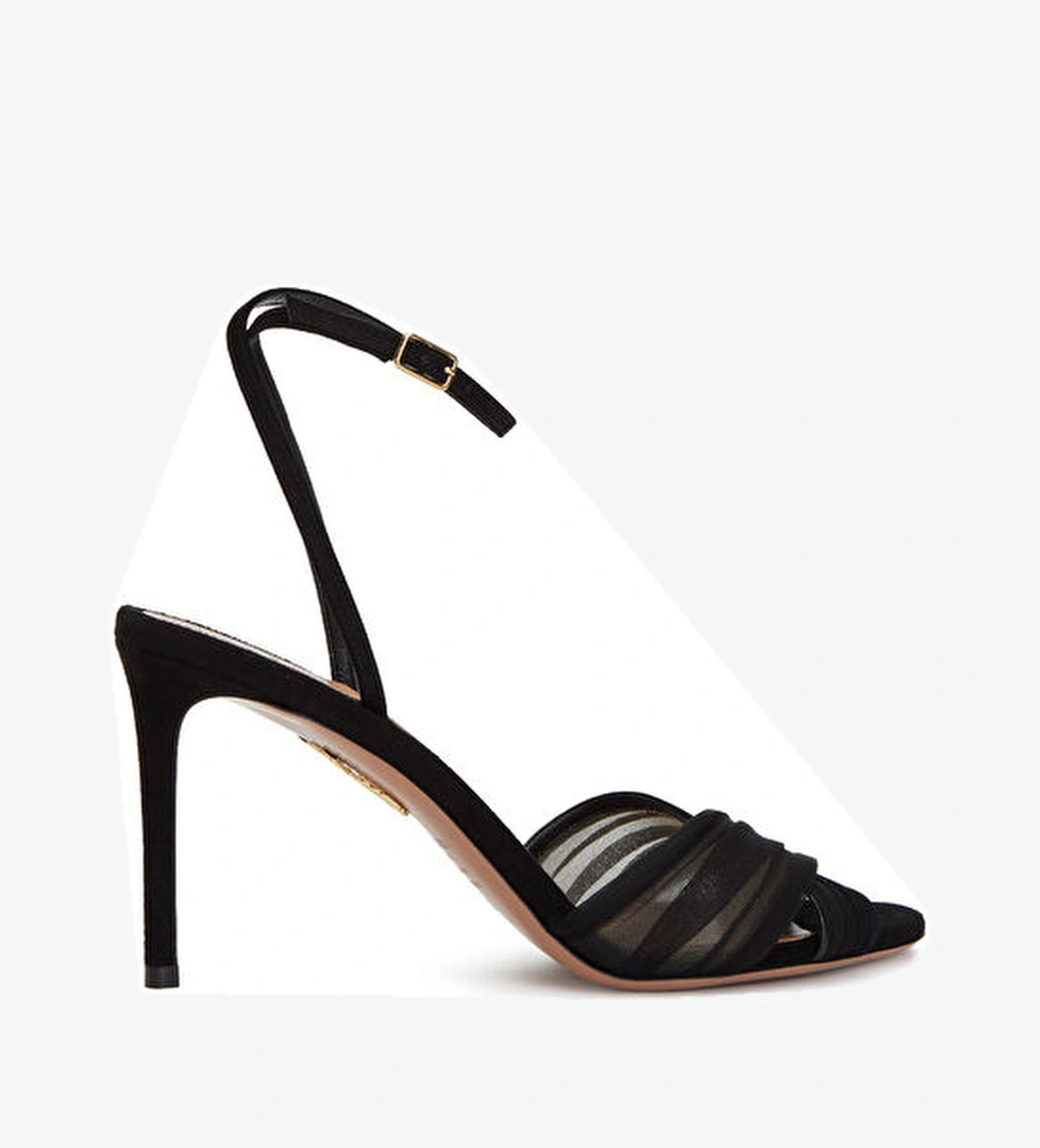 Aquazzura Aquazzura Voile Siyah Kadın Deri Sandalet Sandalet & Terlik | Beymen Siyah - 1. görsel