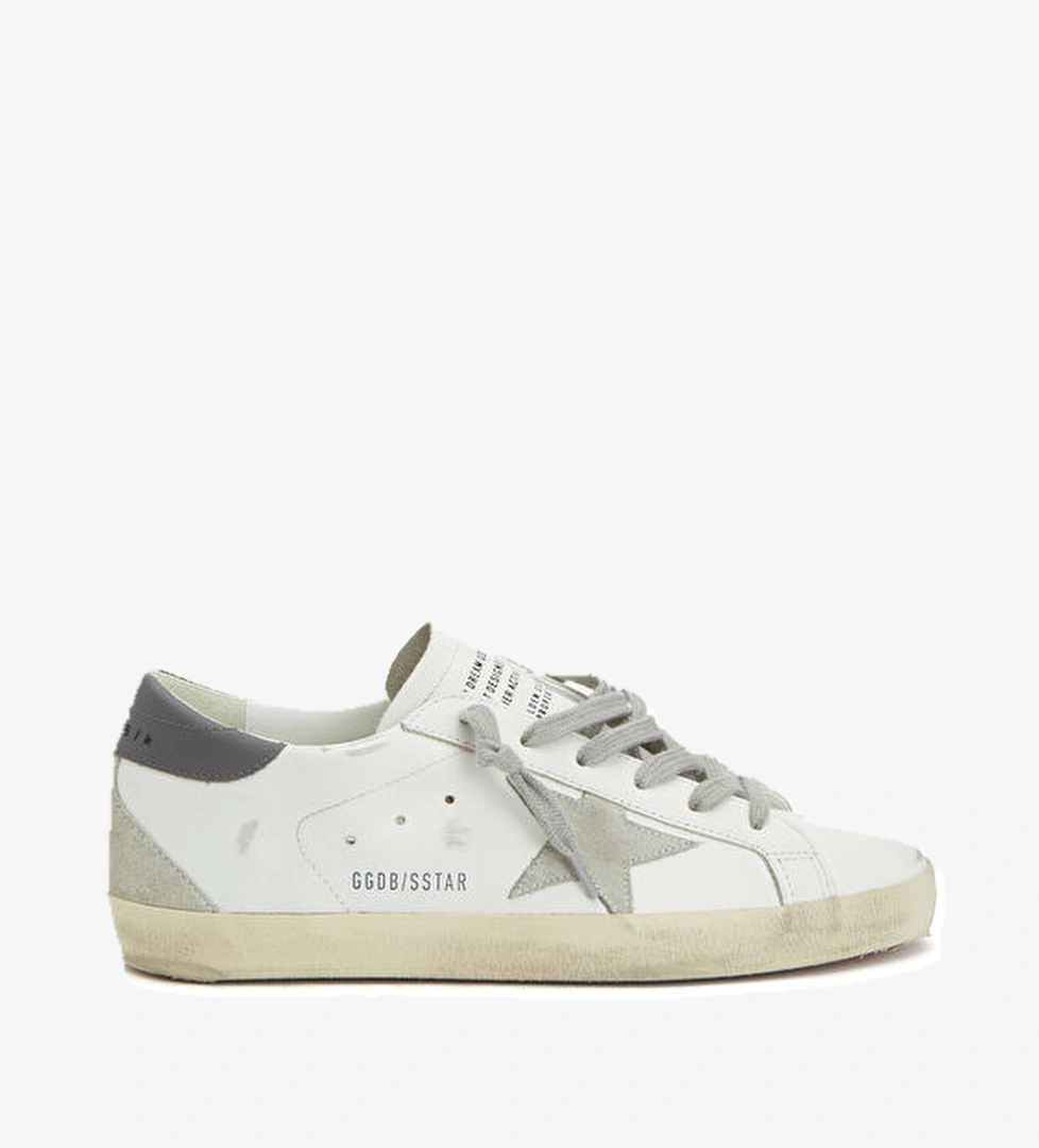 Golden Goose Golden Goose Beyaz Füme Sstar Kadın Deri Kemer Sneaker | Beymen Beyaz Füme - 1. görsel