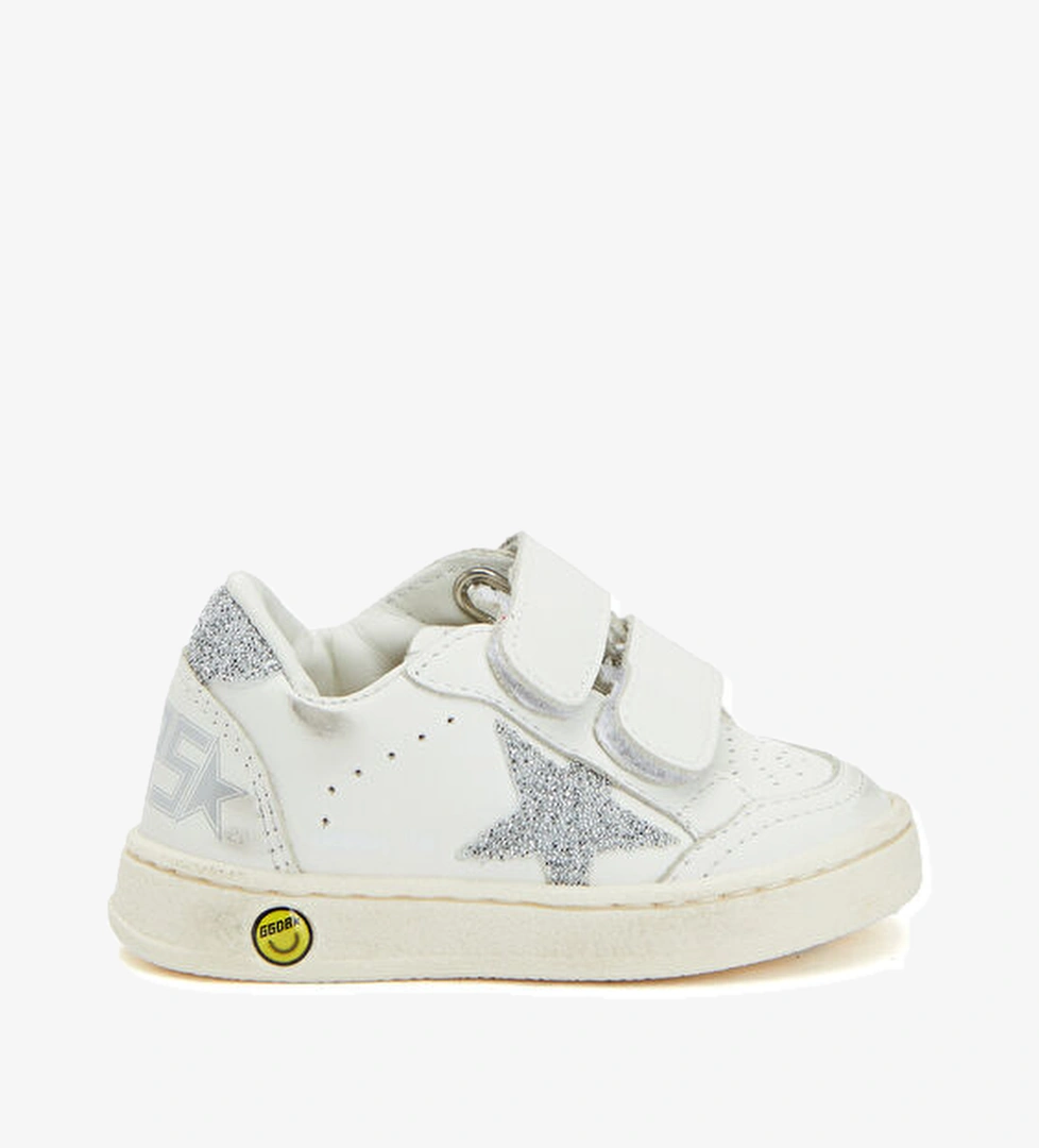 Golden Goose Golden Goose Çok Renkli Beyaz Ball Star Beyaz Çocuk Deri Sneaker | Beymen Çok Renkli Beyaz - 1. görsel