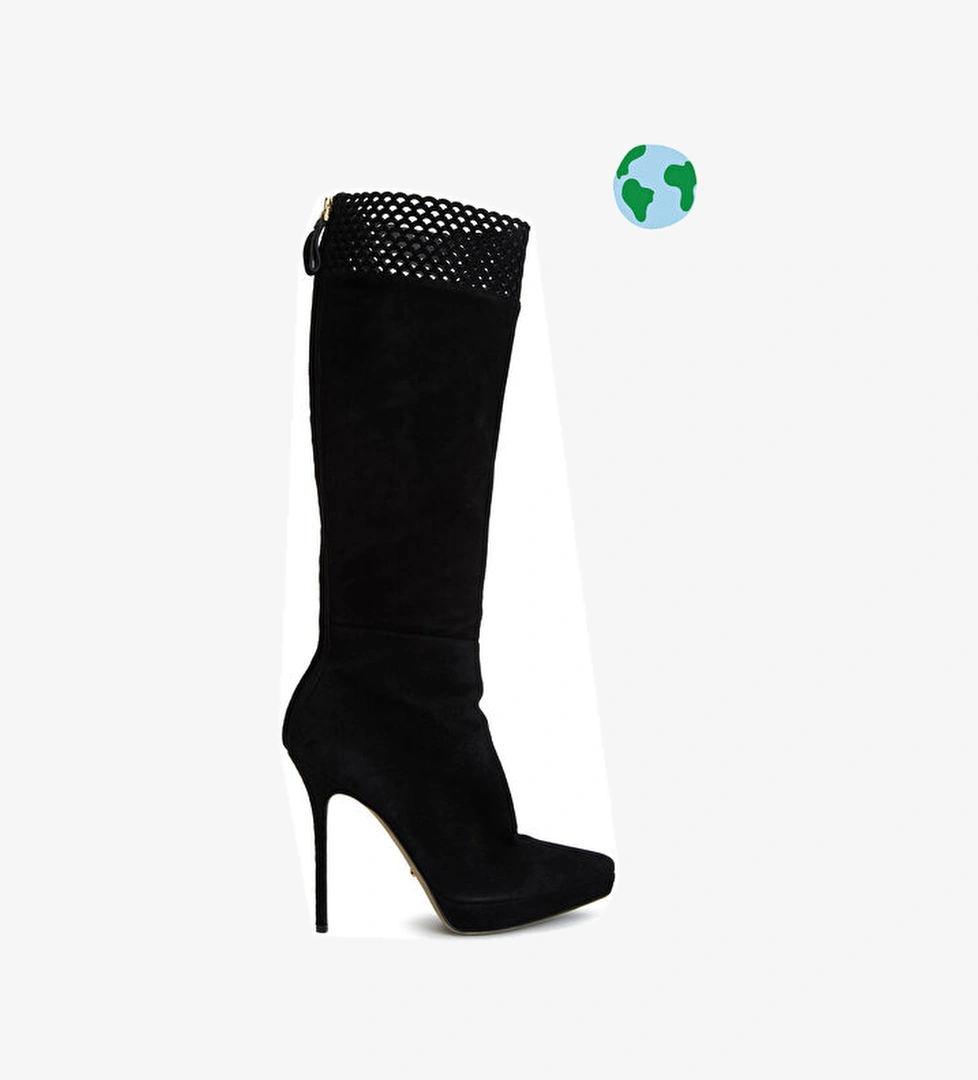 Beymen Reborn Beymen Reborn Siyah Sergio Rossi Topuklu Çizme Beymen'de! Siyah - 1. görsel