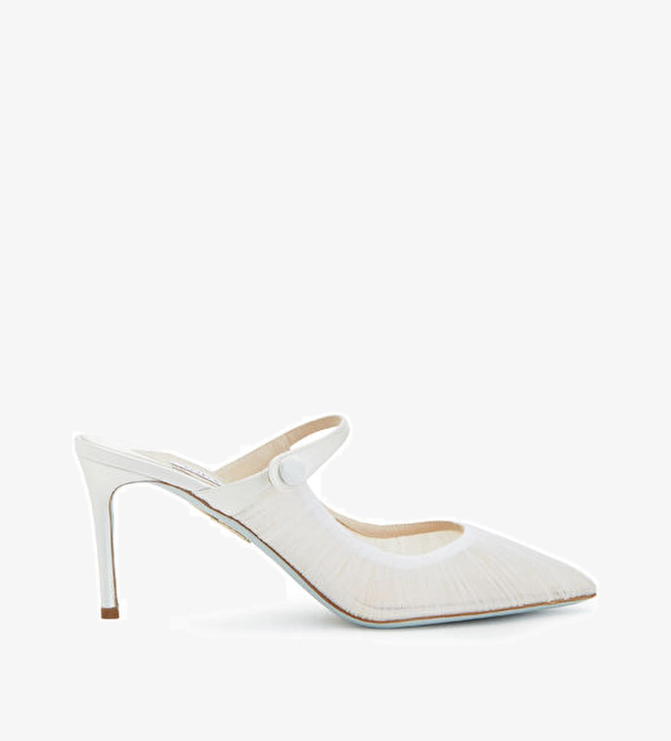 Aquazzura Aquazzura Voile Beyaz Kadın Terlik Sandalet & Terlik | Beymen Beyaz - 1. görsel