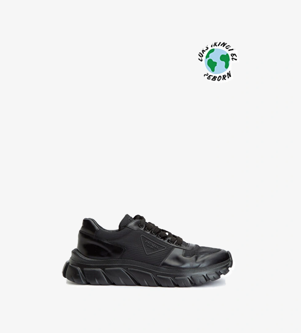 Beymen Reborn Beymen Reborn Siyah Prada Erkek Sneakers Beymen'de! Siyah - 1. görsel