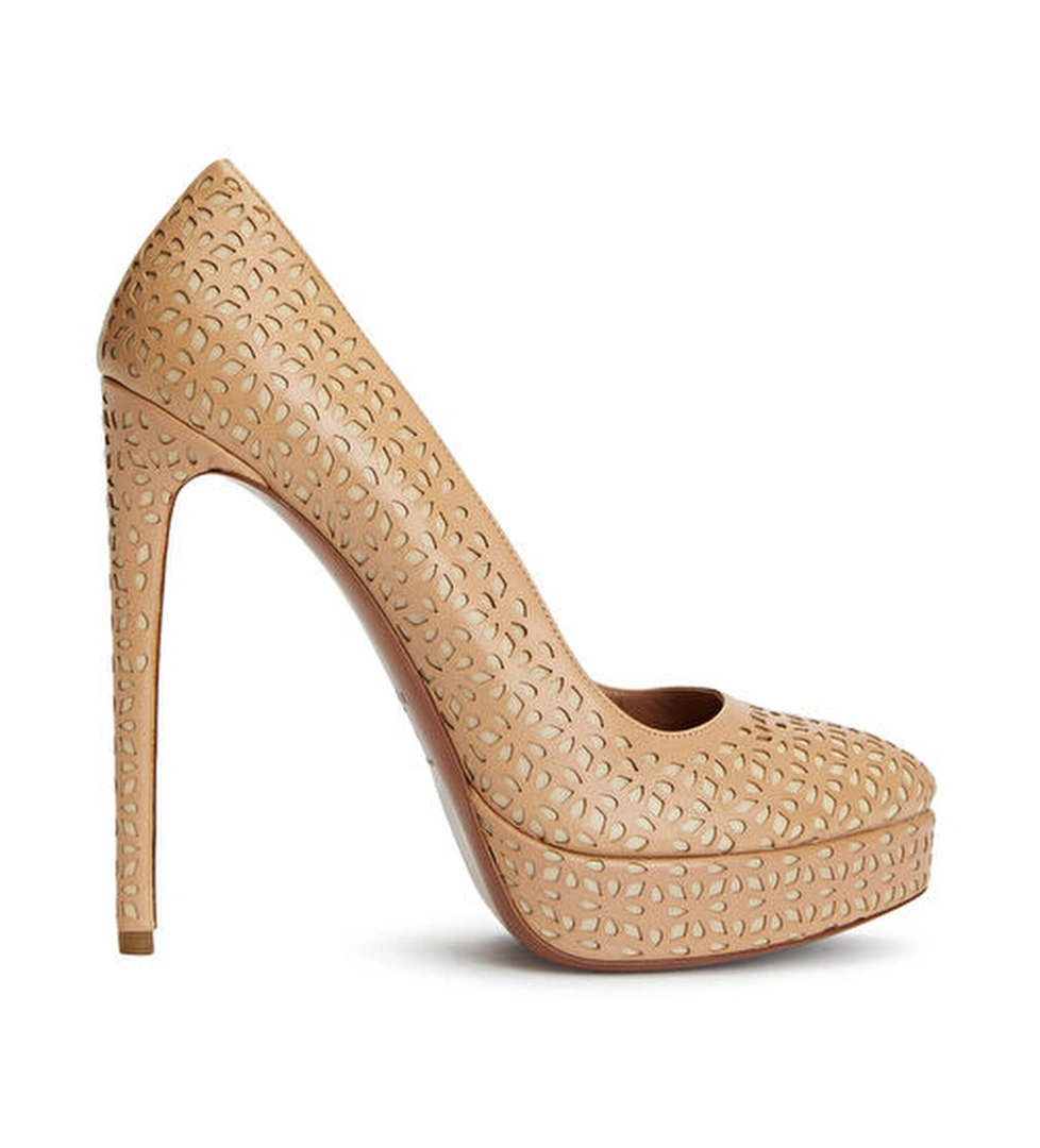 Beymen Reborn Beymen Reborn Bej Alaia Topuklu Ayakkabı Beymen'de! Bej - 1. görsel