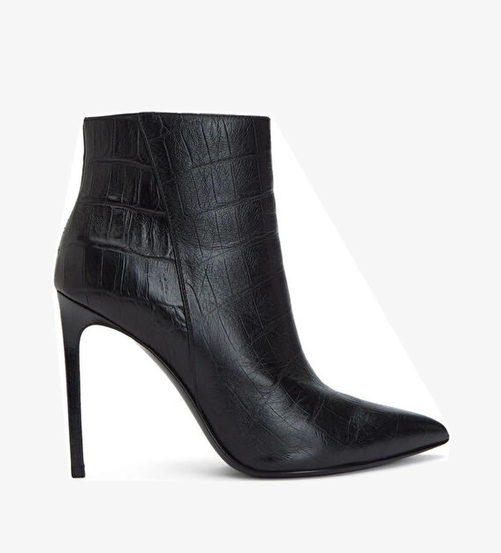 Beymen Reborn Beymen Reborn Siyah Saint Laurent Topuklu Bot Beymen'de! Siyah - 1. görsel