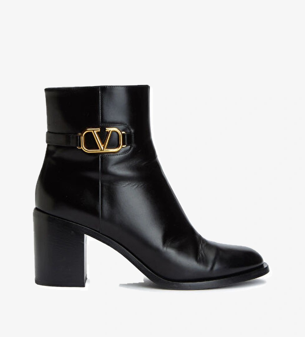 Beymen Reborn Beymen Reborn Siyah Valentino Garavani Topuklu Bot Beymen'de! Siyah - 1. görsel