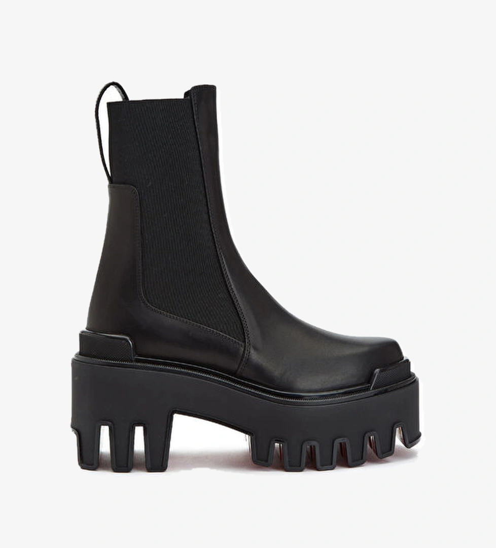 Christian Louboutin Christian Louboutin Marcharcroche Dune Maxx Siyah Kadın Deri Bot | Beymen Siyah - 1. görsel