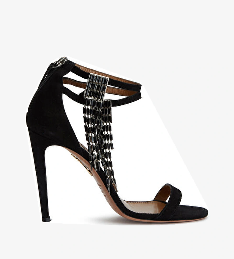 Beymen Reborn Beymen Reborn Siyah Aquazzura Topuklu Ayakkabı Beymen'de! Siyah - 1. görsel