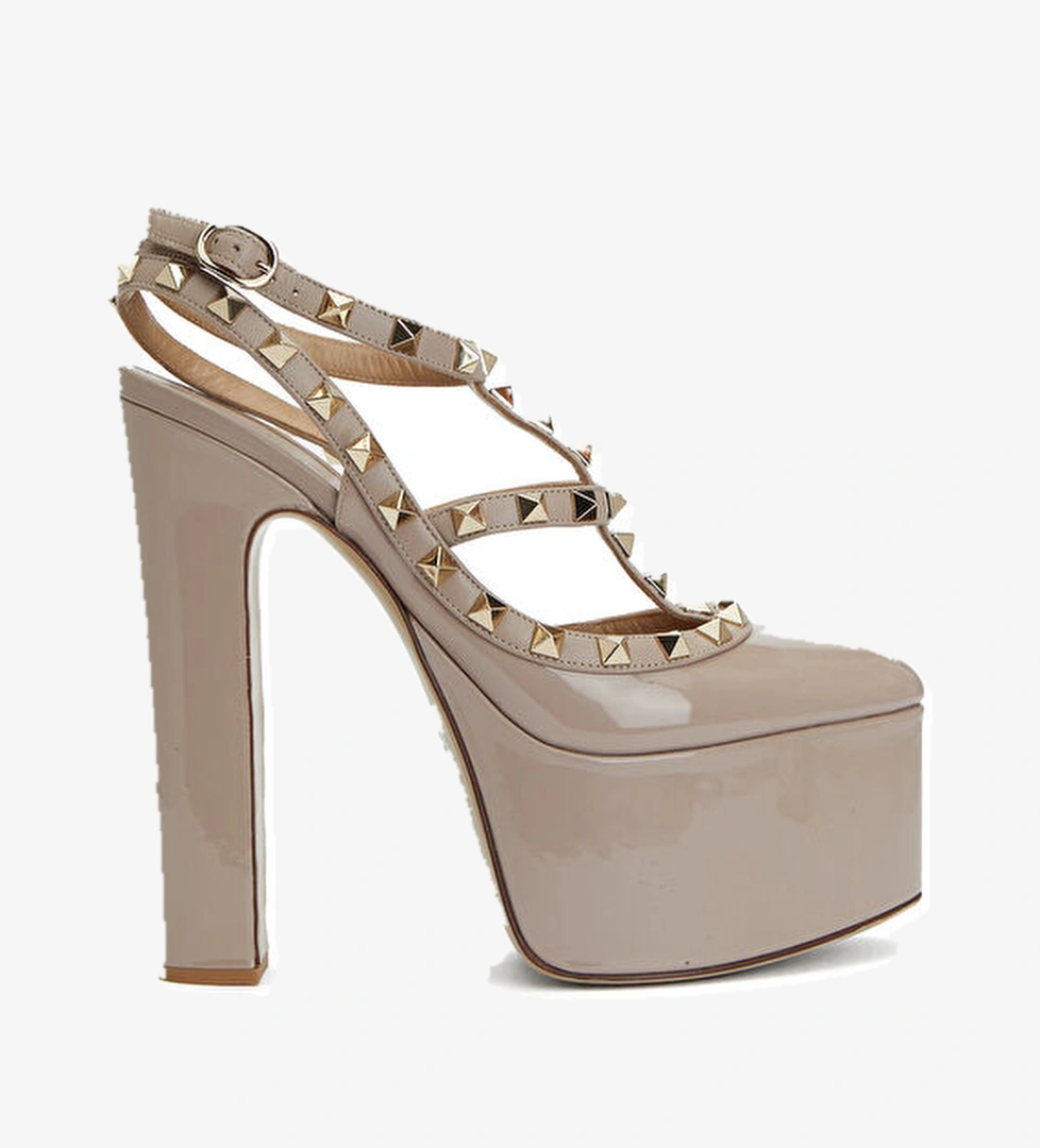 Beymen Reborn Beymen Reborn Vizon Valentino Garavani Topuklu Ayakkabı Beymen'de! Vizon - 1. görsel