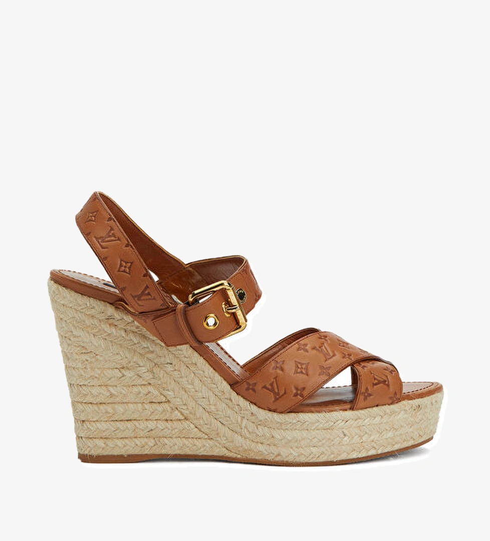 Beymen Reborn Beymen Reborn Taba Louis Vuitton Topuklu Sandalet Beymen'de! Taba - 1. görsel