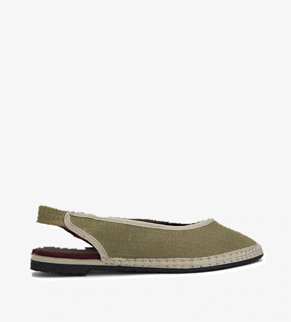 Flabelus Flabelus Narnia Açık Yeşil Keten Babet | Beymen Açık Yeşil - 1. görsel