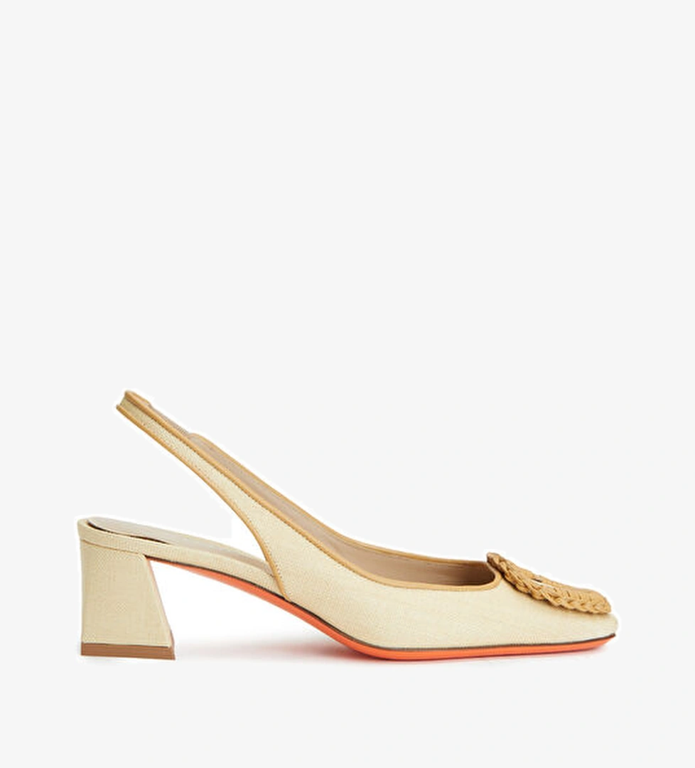 Santoni Santoni Bej Topuklu Ayakkabı Beymen'de! Bej - 1. görsel