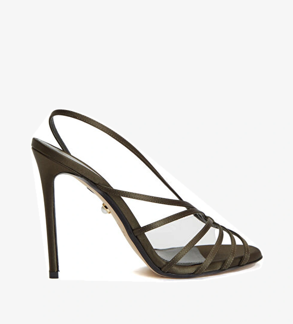 Alevi Alevi Star Haki Kadın İpek Sandalet Beymen'de! Haki - 1. görsel