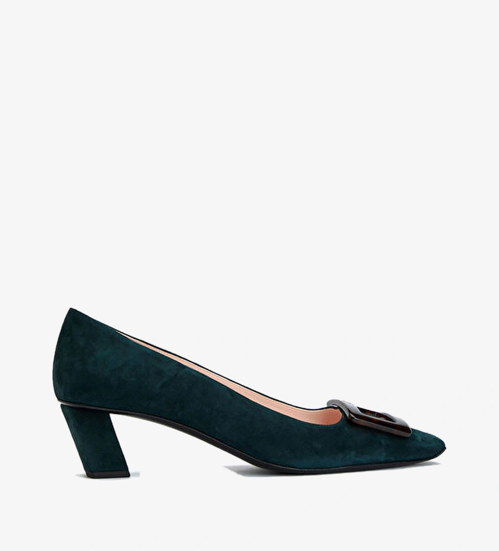 Roger Vivier Koyu Yeşil Roger Vivier Belle Vivier