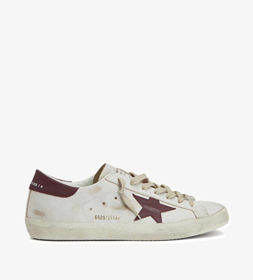 Golden Goose Golden Goose Super Star Kırmızı Beyaz Erkek Deri Sneaker Beymen'de! Kırmızı Beyaz - 1. görsel