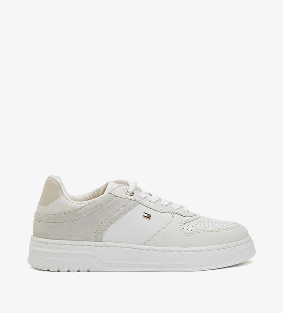 Tommy Hilfiger Beyaz Tommy Hilfiger Sporty Cupsole