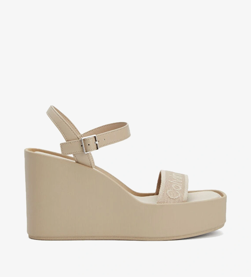 Calvin Klein Gri Calvin Klein Sandalet