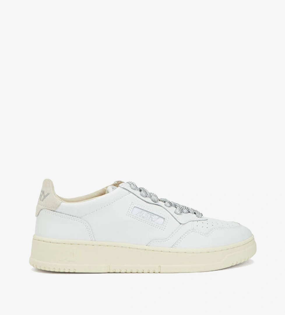 Autry Autry Beyaz Gümüş Beyaz Silver Kadın Deri Sneaker Beymen'de! Beyaz Gümüş - 1. görsel