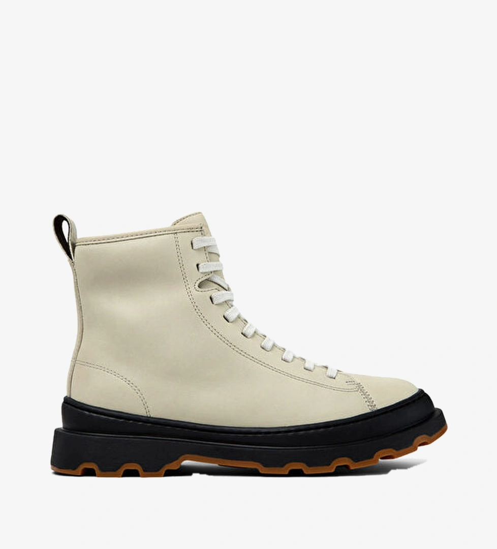 Camper Camper Brutus Bej Deri Kadın Bot K400816-004 Beymen'de! Bej - 1. görsel
