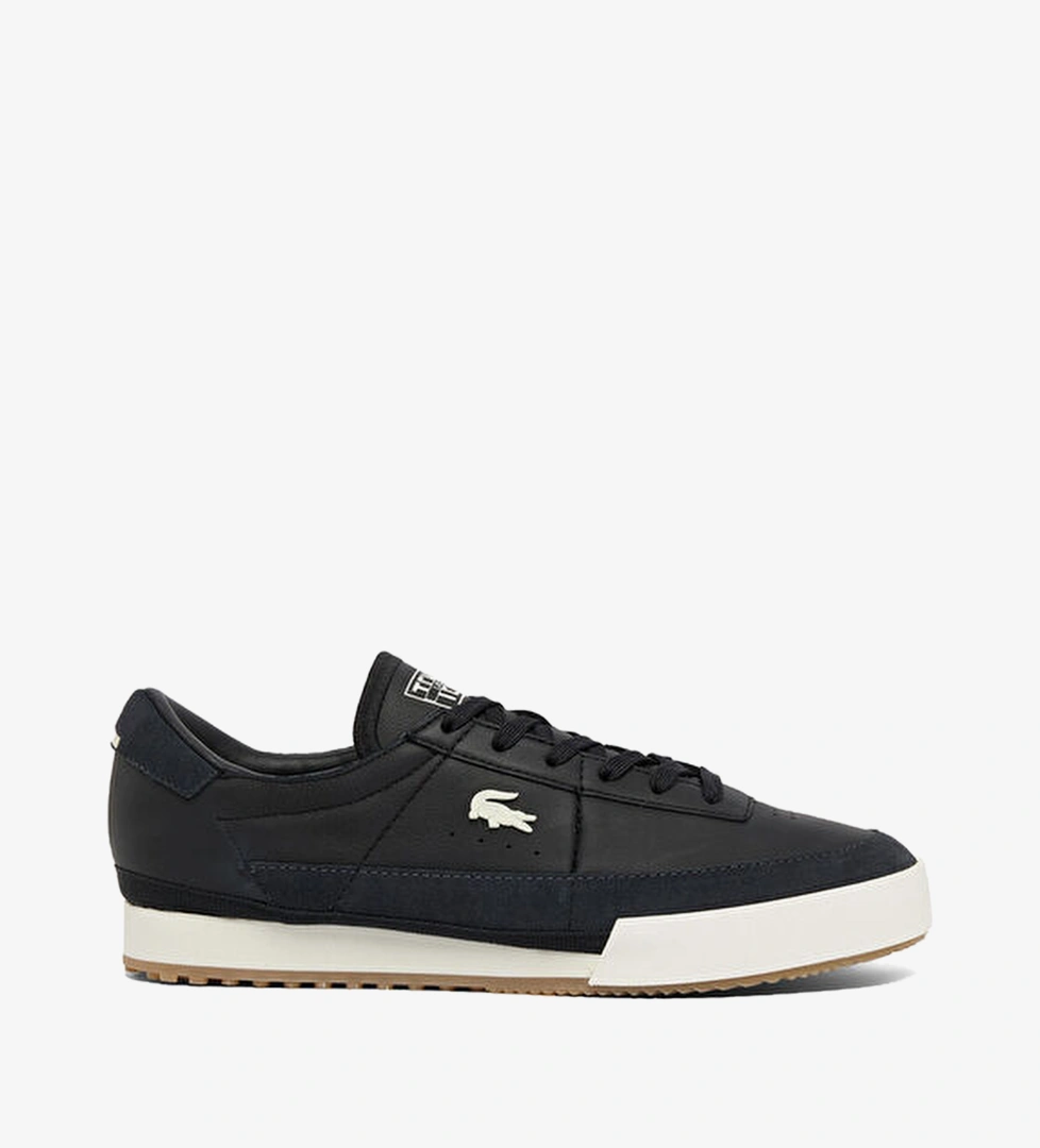 Lacoste Lacoste Aura Siyah Deri Erkek Sneaker Beymen'de! Siyah - 1. görsel