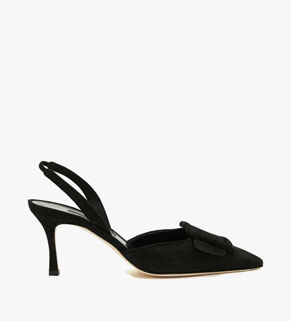 Manolo Blahnik Siyah Manolo Blahnik Maysli